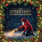 Cover-Bild zum Titel 'Der Streetart-Adventskalender' von 'Amelia Weber'