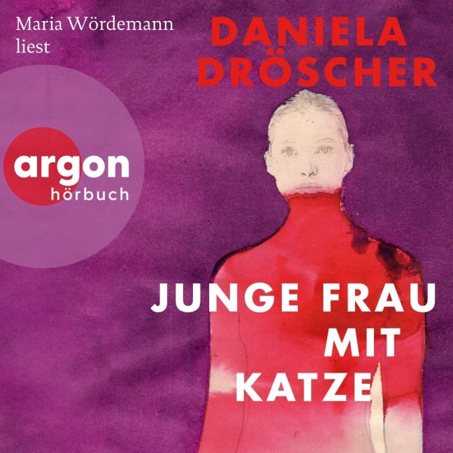 Junge Frau mit Katze - Daniela Dröscher
