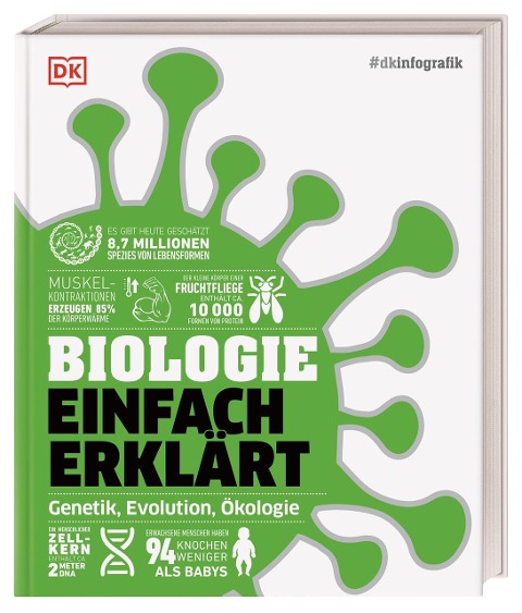 #dkinfografik. Biologie einfach erklärt - Jack Challoner, Alina Ivan, Olivia Drake, Tom Jackson, Tim Harris