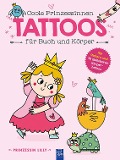 Coole Prinzessinnen Tattoos für Buch und Körper - Prinzessin Lilly - 