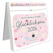 Postkartenkalender Glücklichsein 2026 by konfettiberlin - 