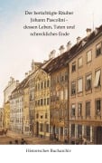 Cover-Bild zum Titel 'Der berüchtigte Räuber Johann Pascolini - dessen Leben, Taten und schreckliches Ende' von 'Claudine Hirschmann, Anonym'
