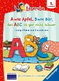 A wie Apfel, B wie Bär, das ABC ist gar nicht schwer - Lustige Reime zum Lesenlernen - Erstlesebuch - Kinderbuch ab 6 Jahren - Lesen lernen 1. Klasse Jungen und Mädchen (Leserabe 1. Klasse) - Bernd Penners