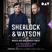 Cover-Bild zum Titel 'Sherlock & Watson ¿ Neues aus der Baker Street: Die Wahrheit der Gloria Scott (Fall 10)' von 'Viviane Koppelmann'