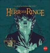 Cover-Bild zum Titel 'Herr der Ringe Postkartenkalender 2027' von ''