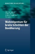Cover-Bild zum Titel 'Wohneigentum für breite Schichten der Bevölkerung' von ''