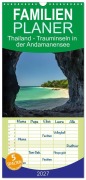 Cover-Bild zum Titel 'Familienplaner 2027 - Thailand - Trauminseln in der Andamanensee mit 5 Spalten (Wandkalender, 21 x 45 cm) CALVENDO' von 'Peter Schickert'