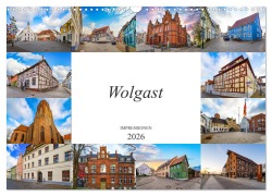 Cover-Bild zum Titel 'Wolgast Impressionen (Wandkalender 2026 DIN A3 quer), CALVENDO Monatskalender' von 'Dirk Meutzner'