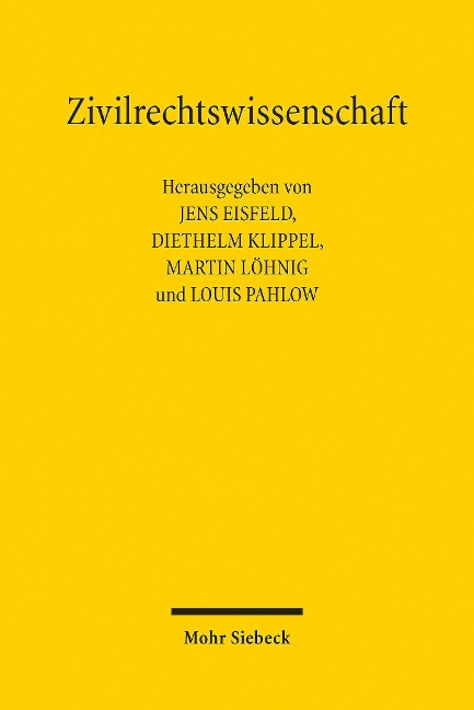 Zivilrechtswissenschaft - 
