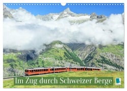 Cover-Bild zum Titel 'Im Zug durch Schweizer Berge (Wandkalender 2026 DIN A3 quer), CALVENDO Monatskalender' von 'Calvendo Calvendo'
