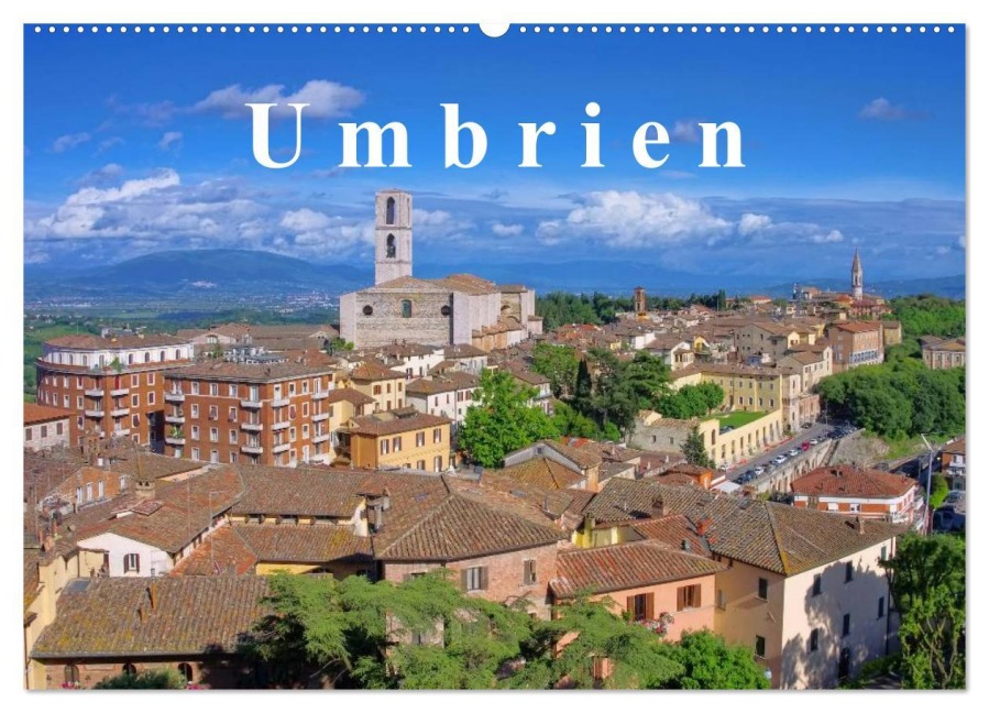 Umbrien (Wandkalender 2026 DIN A2 quer), CALVENDO Monatskalender - LianeM LianeM