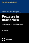 Cover-Bild zum Titel 'Prozesse in Bausachen' von ''