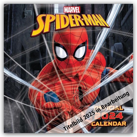Marvel Spider-Man - Spiderman - Offizieller Kalender 2025 - 