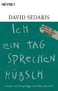 Cover-Bild zum Titel 'Ich ein Tag sprechen hübsch' von 'David Sedaris'