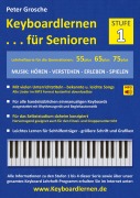 Cover-Bild zum Titel 'Keyboardlernen für Senioren (Stufe 1)' von 'Peter Grosche'