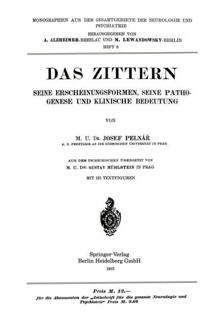 Das Zittern - Josef Pelnár