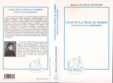 L'EAU ET LA VILLE AU MAROC - Allain-El Mansouri