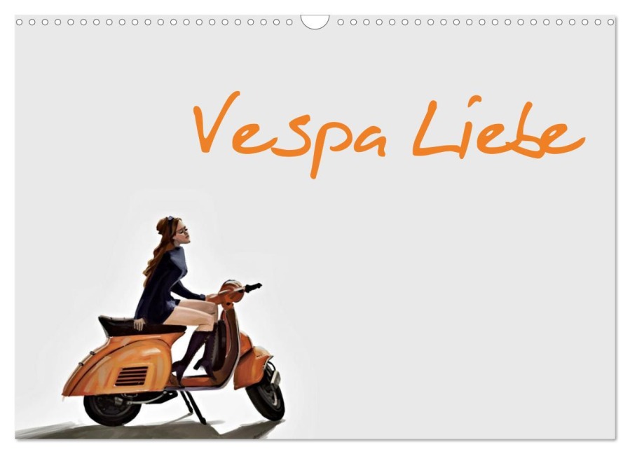 Vespa Liebe (Wandkalender 2026 DIN A3 quer), CALVENDO Monatskalender - (C) By Insideportugal