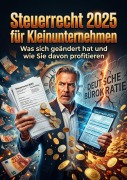 Cover-Bild zum Titel 'Steuerrecht 2025 für Kleinunternehmen' von 'Claudia Engel'
