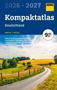 Cover-Bild zum Titel 'ADAC Kompaktatlas 2026/2027 Deutschland 1:250.000' von ''