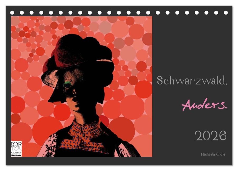Schwarzwald. Anders. (Tischkalender 2026 DIN A5 quer), CALVENDO Monatskalender - Michaela Kindle