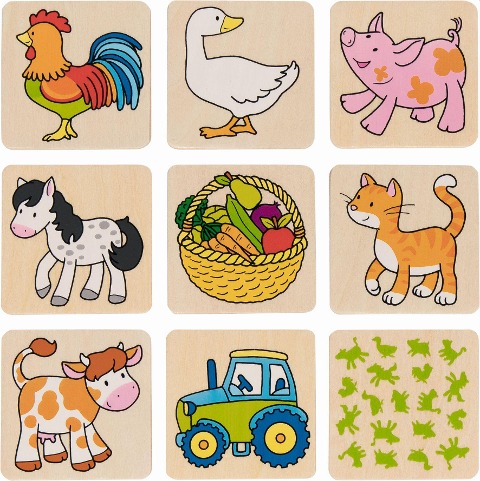 Memospiel Bauernhof II - 