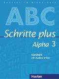 Schritte plus Alpha 3. Kursbuch mit Audios online - Anja Böttinger