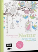 Cover-Bild zum Titel 'Natur Inspiration - 50 Gartenmotive kolorieren' von ''
