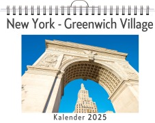 Cover-Bild zum Titel 'New York - Greenwich Village' von 'Leon Zimmermann'