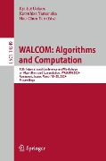 WALCOM: Algorithms and Computation - 