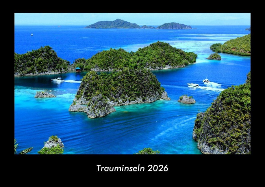 Trauminseln 2026 Fotokalender DIN A3 - Tobias Becker