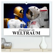 Abenteuer im Weltraum (hochwertiger Premium Wandkalender 2026 DIN A2 quer), Kunstdruck in Hochglanz - Elisabeth Stanzer