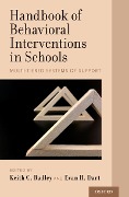 Cover-Bild zum Titel 'Handbook of Behavioral Interventions in Schools' von ''