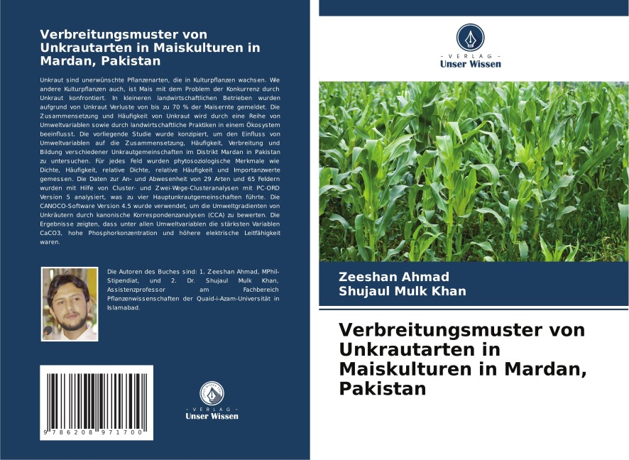 Verbreitungsmuster von Unkrautarten in Maiskulturen in Mardan, Pakistan - Zeeshan Ahmad, Shujaul Mulk Khan
