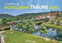Cover-Bild zum Titel 'Josef Brandls Modellbahn-Träume 2026' von ''