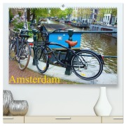Cover-Bild zum Titel 'Amsterdam (hochwertiger Premium Wandkalender 2026 DIN A2 quer), Kunstdruck in Hochglanz' von 'Ute Juretzky'