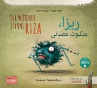 Cover-Bild zum Titel 'Die wütende Spinne Riza (Deutsch-Persisch/Farsi)' von 'Tülin Kozikoglu'