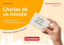Cover-Bild zum Titel 'Kurzpräsentationen im Fremdsprachenunterricht Lernjahr 1-4 - Charla de un minuto' von 'Matthias Daum'