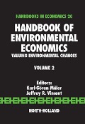 Cover-Bild zum Titel 'Handbook of Environmental Economics' von ''