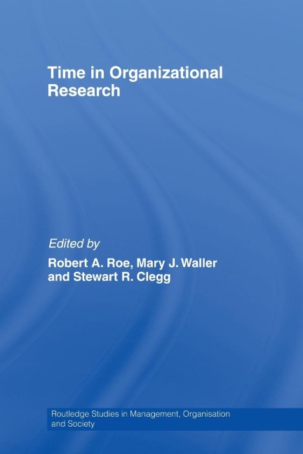Time in Organizational Research - 