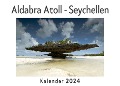 Aldabra Atoll - Seychellen (Wandkalender 2024, Kalender DIN A4 quer, Monatskalender im Querformat mit Kalendarium, Das perfekte Geschenk) - Anna Müller