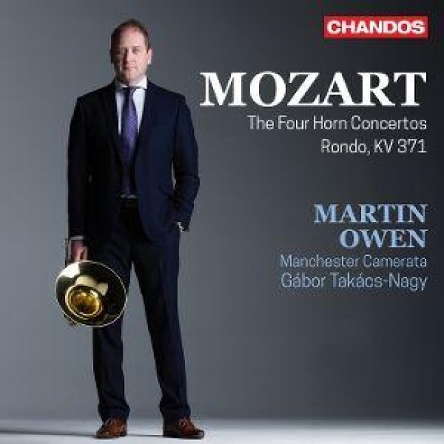 Mozart: Hornkonzerte - Martin/Tak cs-Nagy Manchester Camerata/Owen