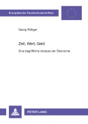 Cover-Bild zum Titel 'Zeit, Wert, Geld' von 'Georg Röttger'