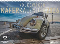 Cover-Bild zum Titel 'Volkswagen Käfer Kalender 2026 im Format 70x50' von ''