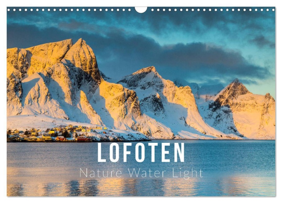 Lofoten. Nature Water Light (Wall Calendar 2026 DIN A3 landscape), CALVENDO 12 Month Wall Calendar - Mikolaj Gospodarek