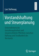 Cover-Bild zum Titel 'Vorstandshaftung und Steuerplanung' von 'Lars Stellwaag'