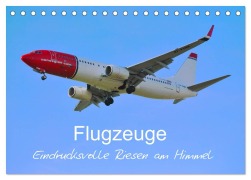 Cover-Bild zum Titel 'Flugzeuge - Eindrucksvolle Riesen am Himmel (Tischkalender 2026 DIN A5 quer), CALVENDO Monatskalender' von 'Matthias Merz'