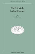 Cover-Bild zum Titel 'Die Rückkehr des Großraums?' von 'Brendan Simms'