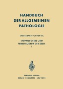 Cover-Bild zum Titel 'Stoffwechsel und Feinstruktur der Zelle I' von ''