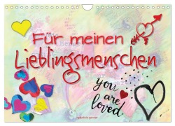 Für meinen Lieblingsmenschen (Wandkalender 2026 DIN A4 quer), CALVENDO Monatskalender - Gabriele Gerner-Haudum